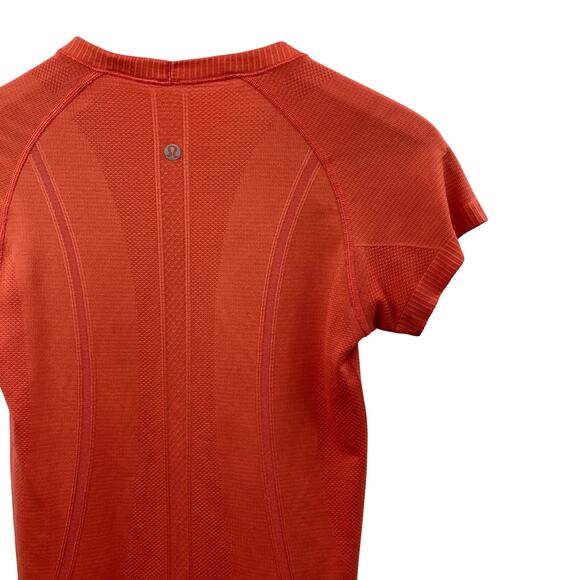 Lululemon Orange Swiftly Short Sleeve tee - Picture 1 of 4